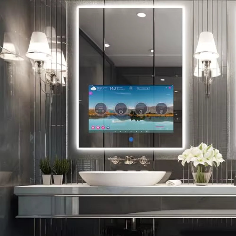 Modern Style Smart Mirror Touch Screen Touch Screen TV Mirror Bathroom Bedroom Smart Mirror