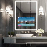 Modern Style Smart Mirror Touch Screen Touch Screen TV Mirror Bathroom Bedroom Smart Mirror