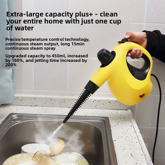 High Pressure Steam Cleaner 900W Multi-Purpose Handheld Cleaner 12 Heads