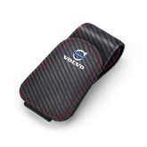 Car Glasses Sun Visor Box Auto Sunglasses Clip Card Accessories for Volvo XC90 V90 V60 XC60 V40 S80 S60 S90 C40 XC40 V70 XC70
