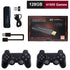 GD10 plus Game Console 4K 3D X2 plus Gaming HD Output TV Game Play 2.4G Dual Handle Portable Video Game Console for PS1 N64
