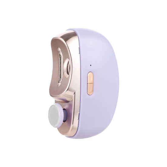 Electric Nail Clipper Grinding and Polishing with Light Automatic Nail Trimmer Rechargeable Nail Cutter Manicure for Baby Adult